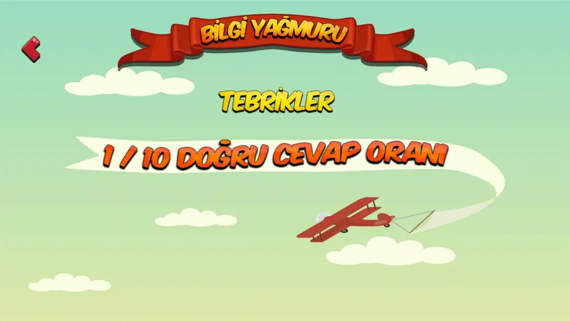 Capturas de tela do Bilgi Yağmuru