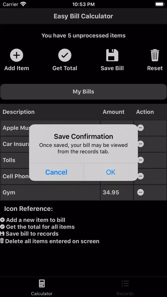 صور Easy Bill Calculator
