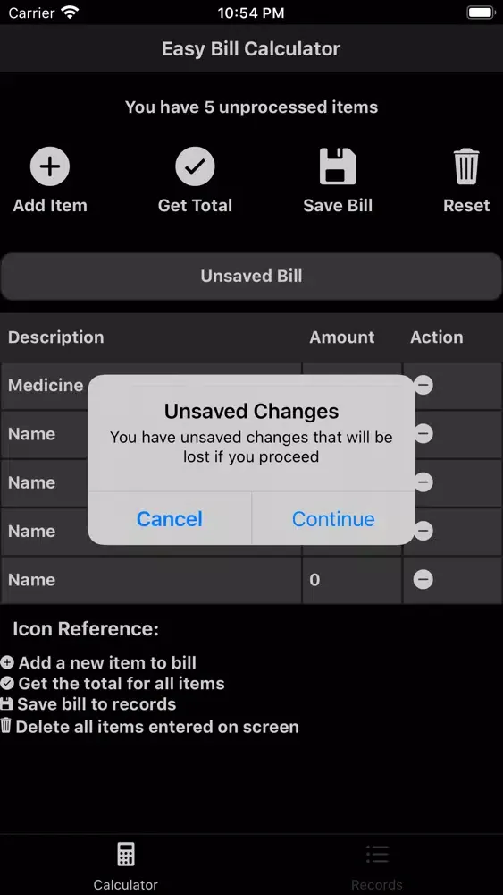 صور Easy Bill Calculator