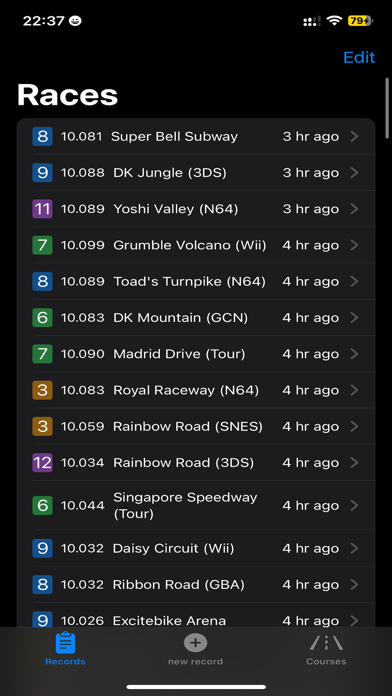 Zrzuty ekranu Kart Logger