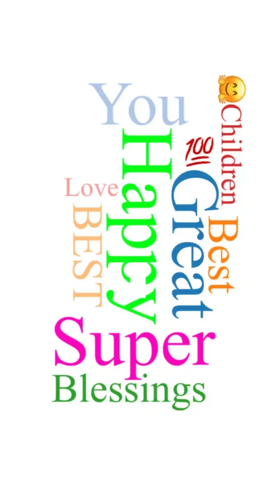 Capturas de pantalla de Create Thankful Creative Memories with Word Cloud
