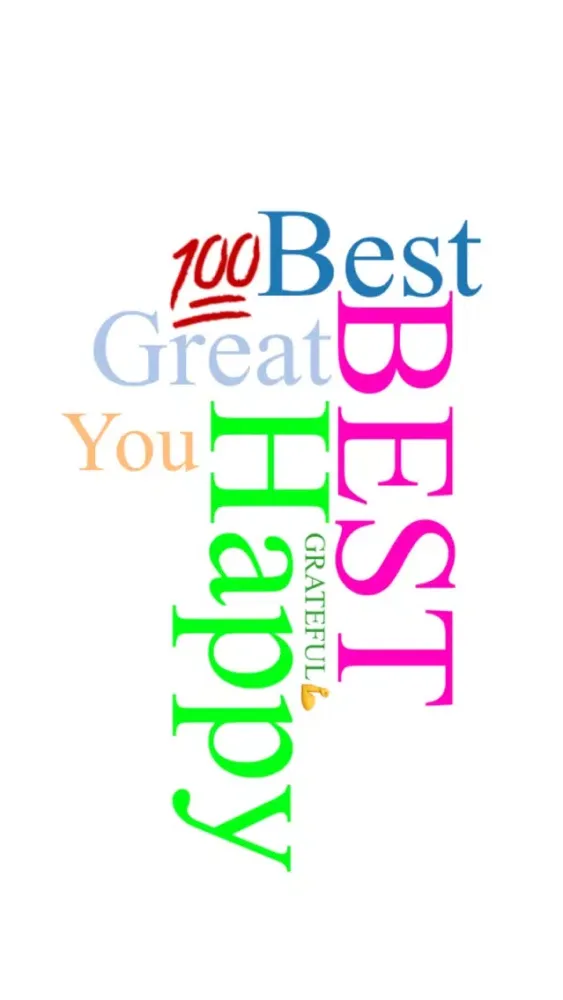 Capturas de pantalla de Create Thankful Creative Memories with Word Cloud