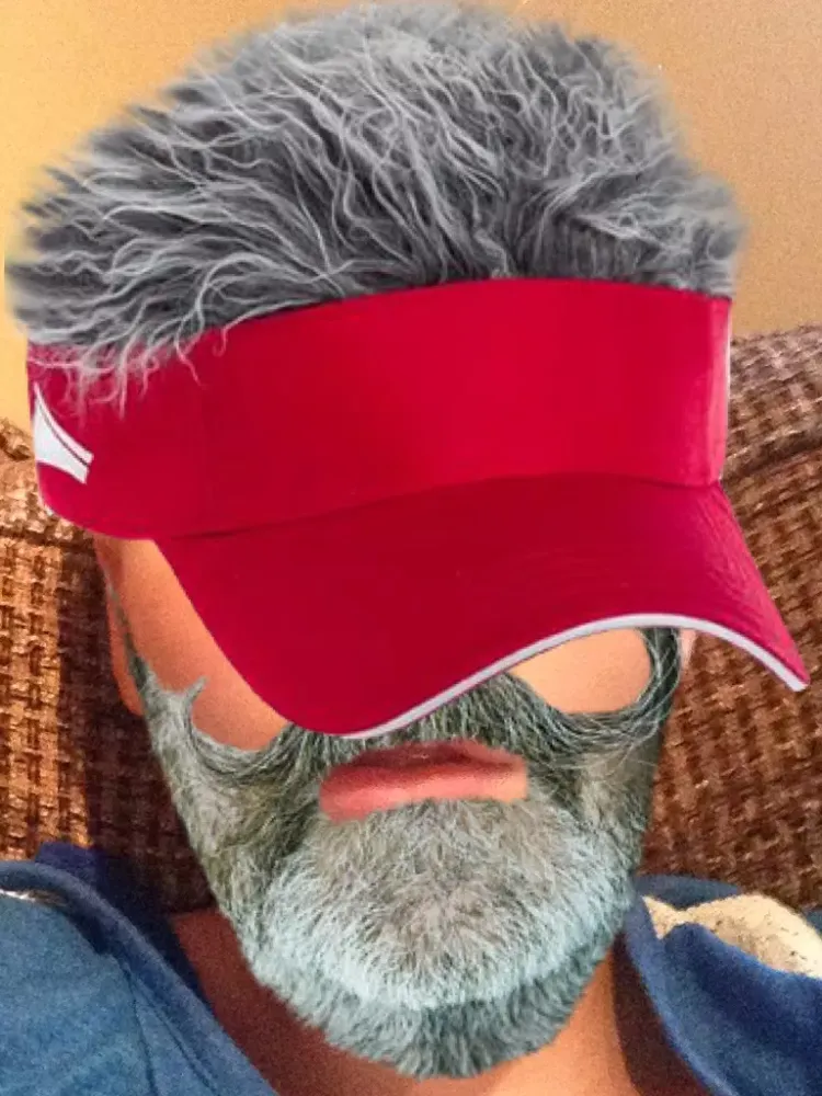 Gray Hair and Beard Booth iPad 应用截图