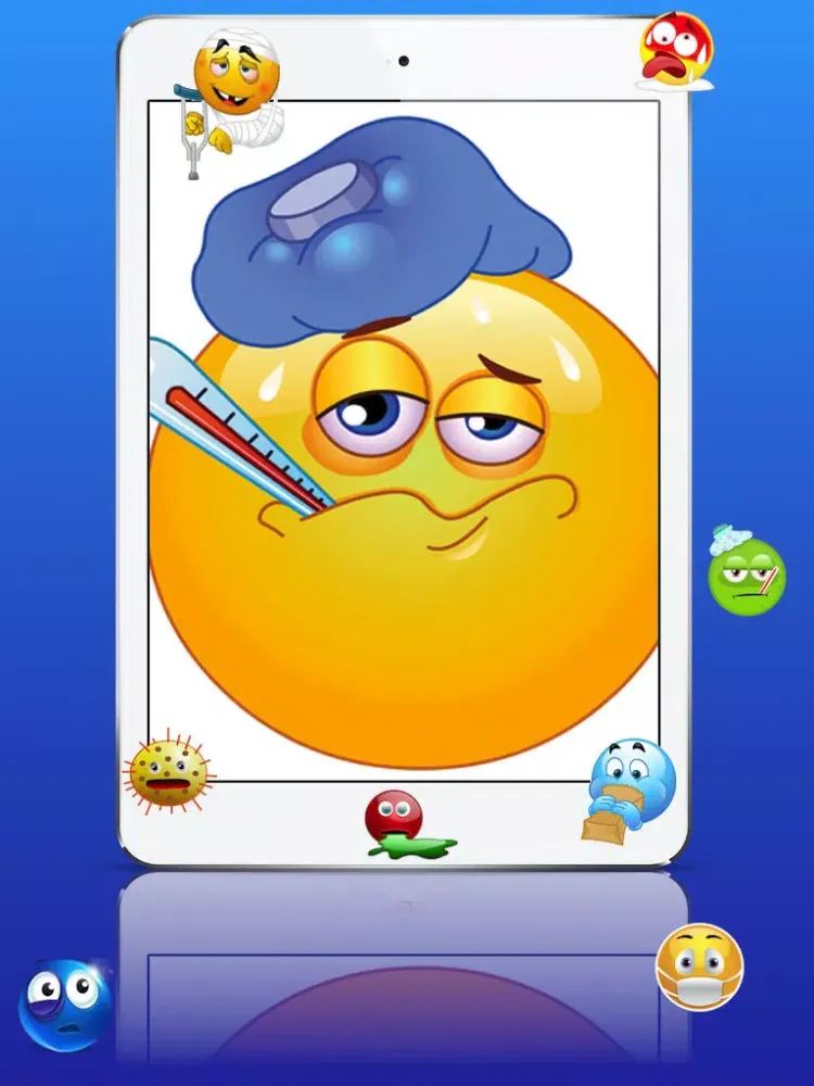 Sick Emojis & Photo Booth iPad  スクリーンショット