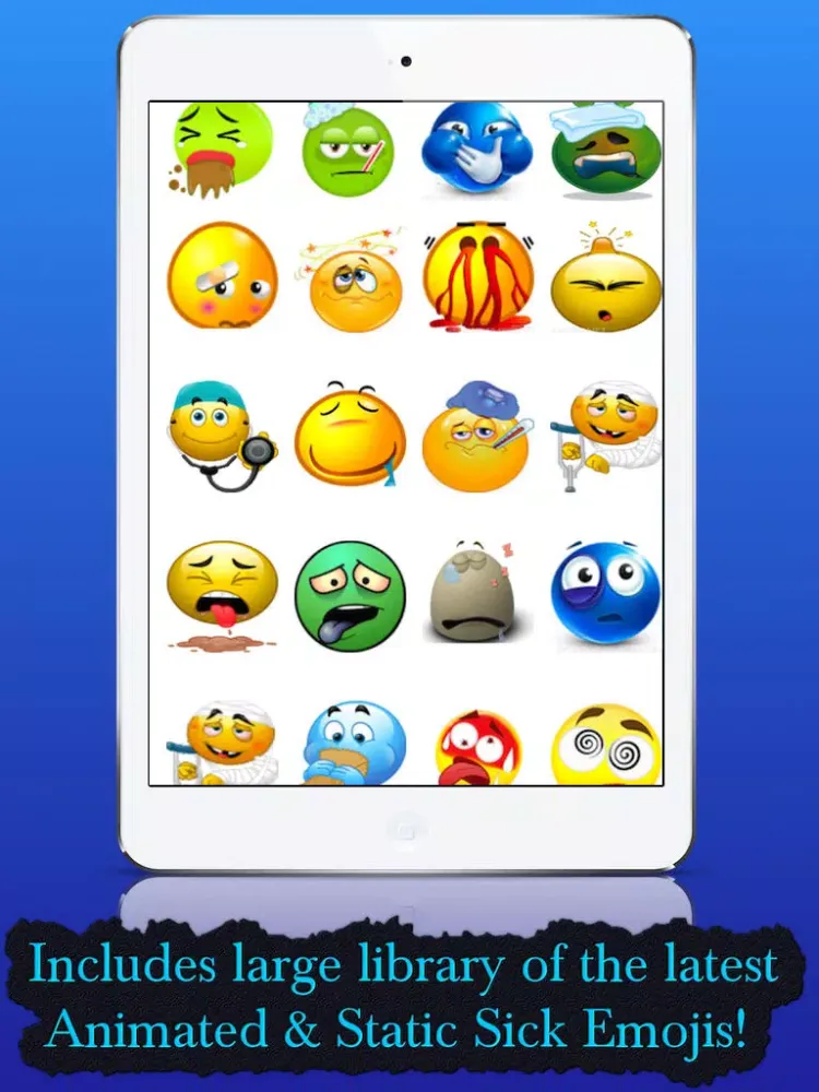 Sick Emojis & Photo Booth iPad  スクリーンショット