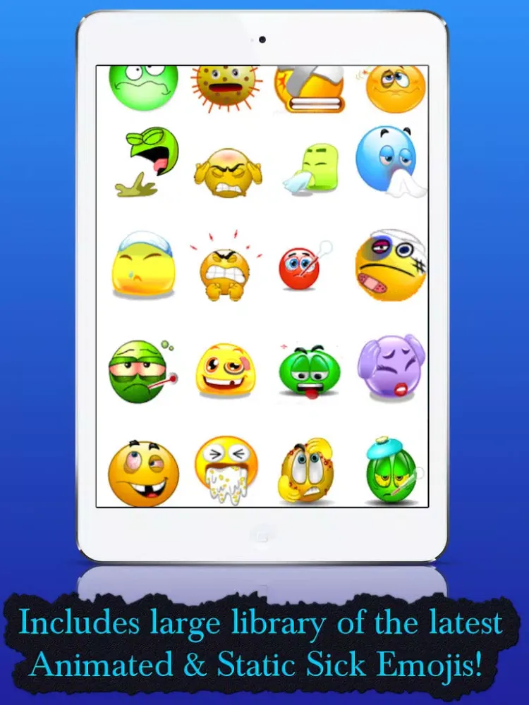 Sick Emojis & Photo Booth iPad  スクリーンショット