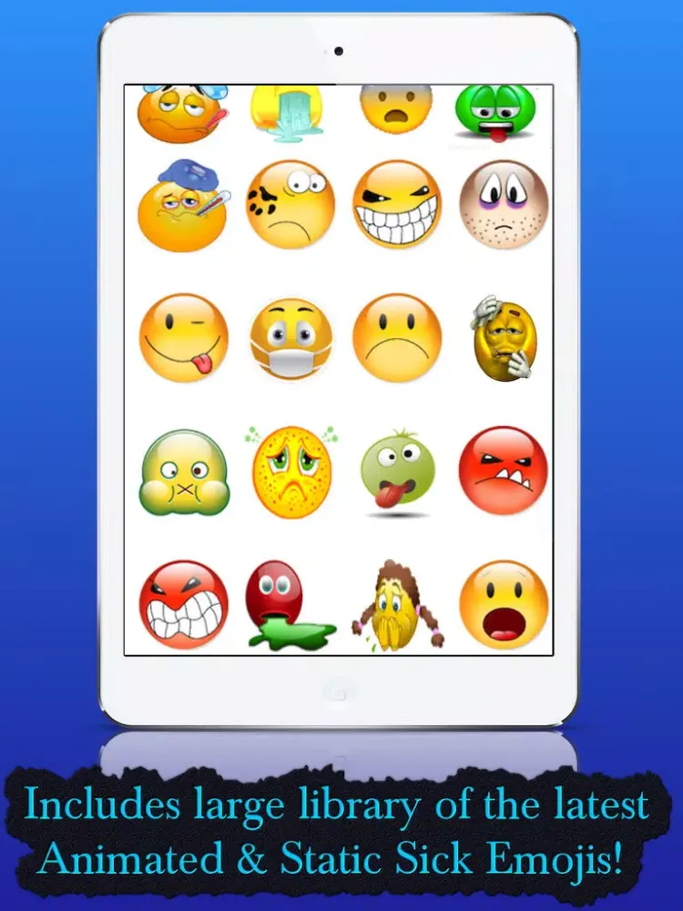 Sick Emojis & Photo Booth iPad  スクリーンショット