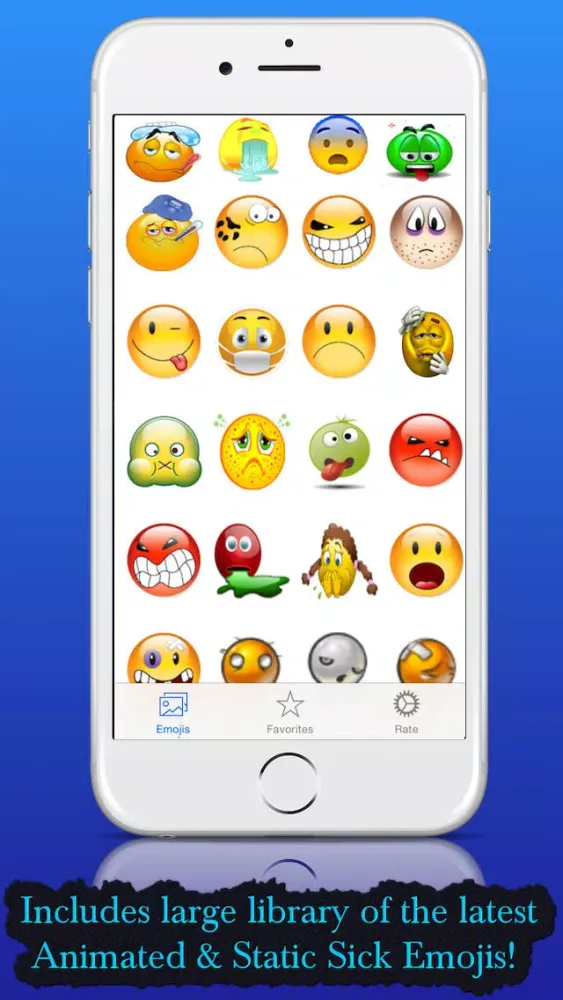 Sick Emojis & Photo Booth スクリーンショット