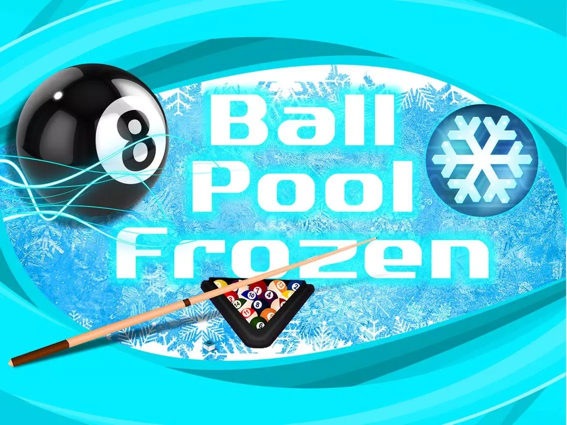 Billiard Frozen Ice Pool Game iPad  स्क्रीनशॉट