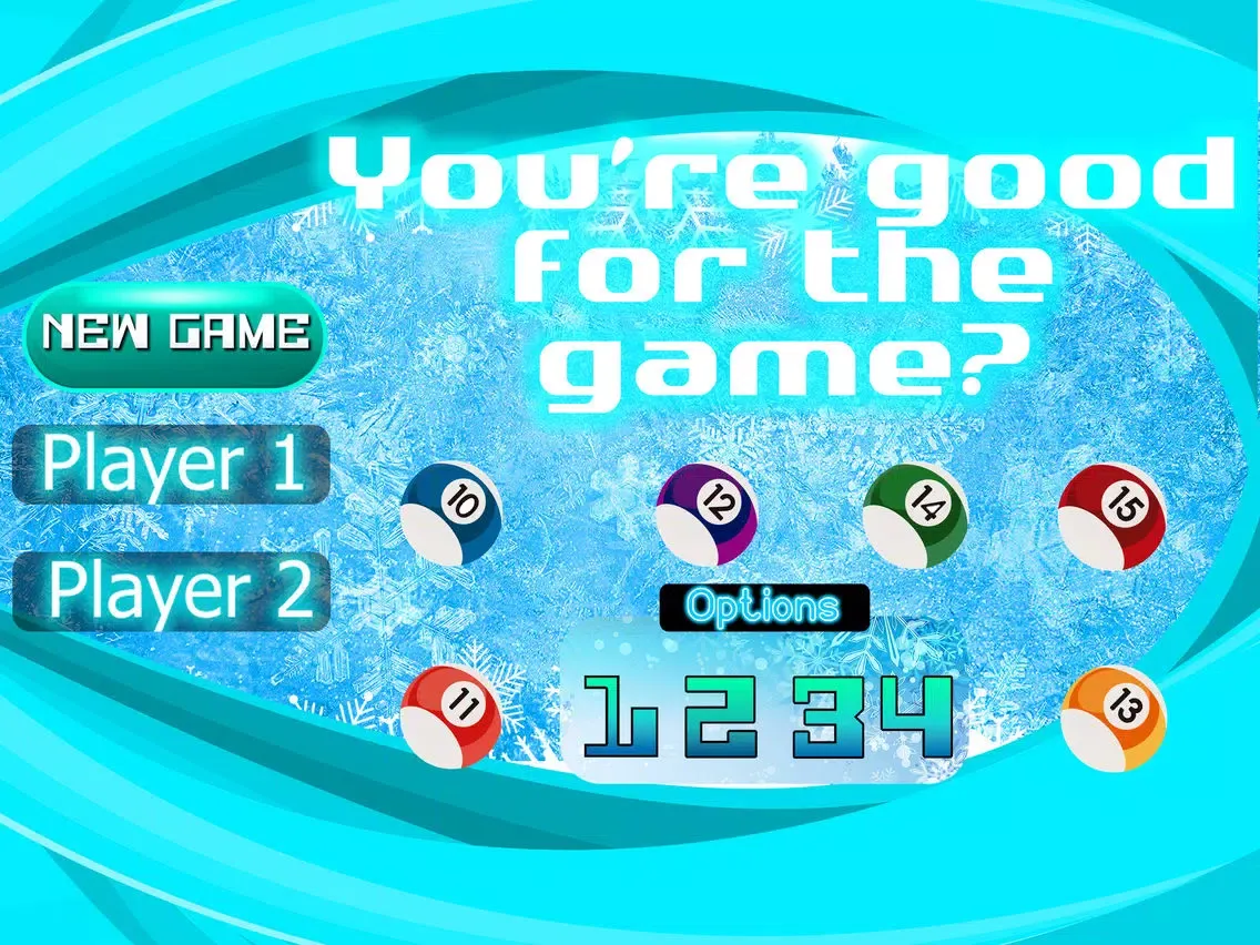 Billiard Frozen Ice Pool Game iPad  स्क्रीनशॉट