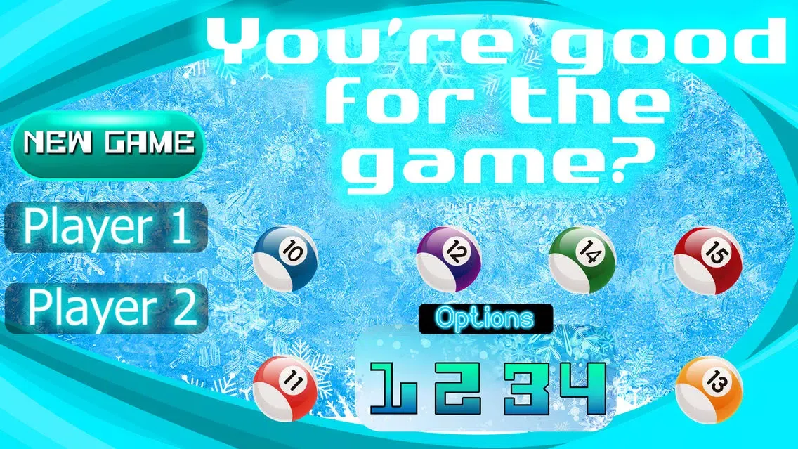 Billiard Frozen Ice Pool Game स्क्रीनशॉट