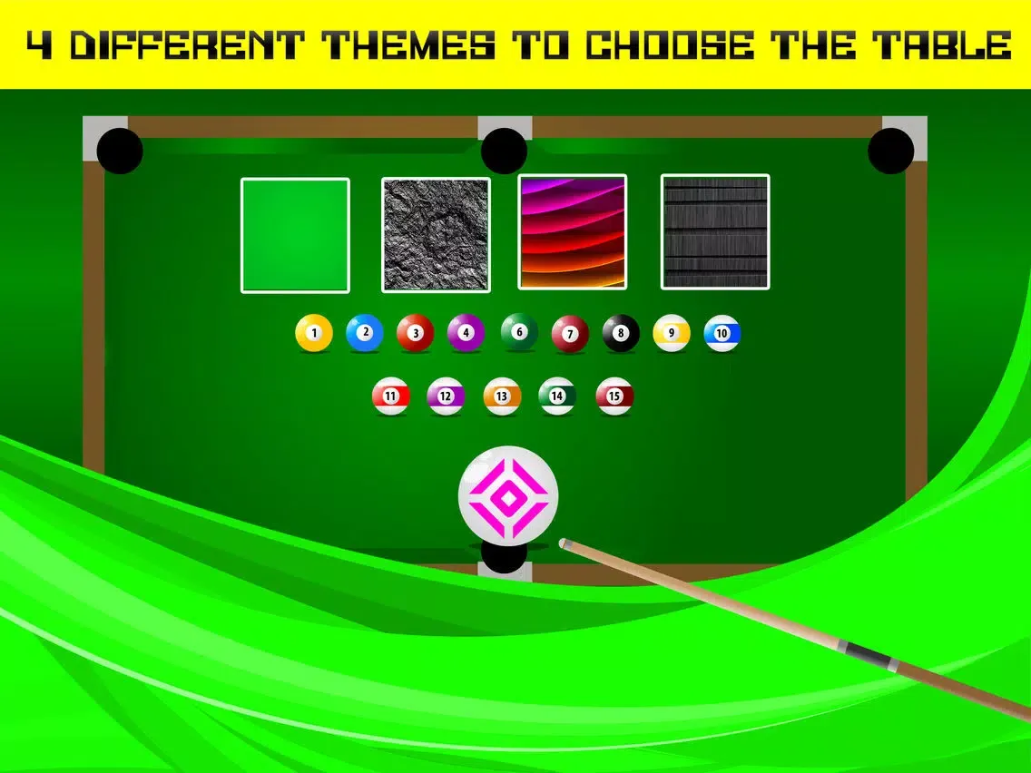 Billiard Pool Simple Game iPad  Screenshots