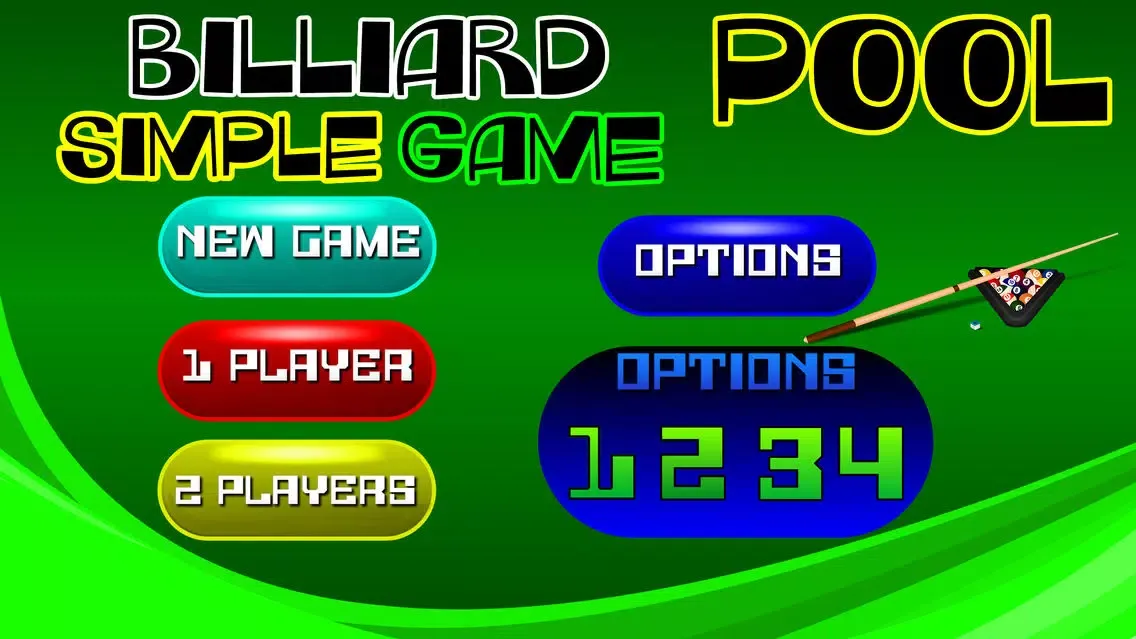 Billiard Pool Simple Game Screenshots