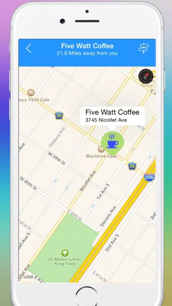 Capturas de tela do Coffee Finder - Your guide to the best coffeehouses near you now