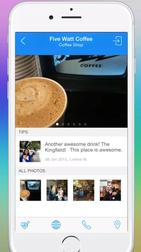 Capturas de tela do Coffee Finder - Your guide to the best coffeehouses near you now