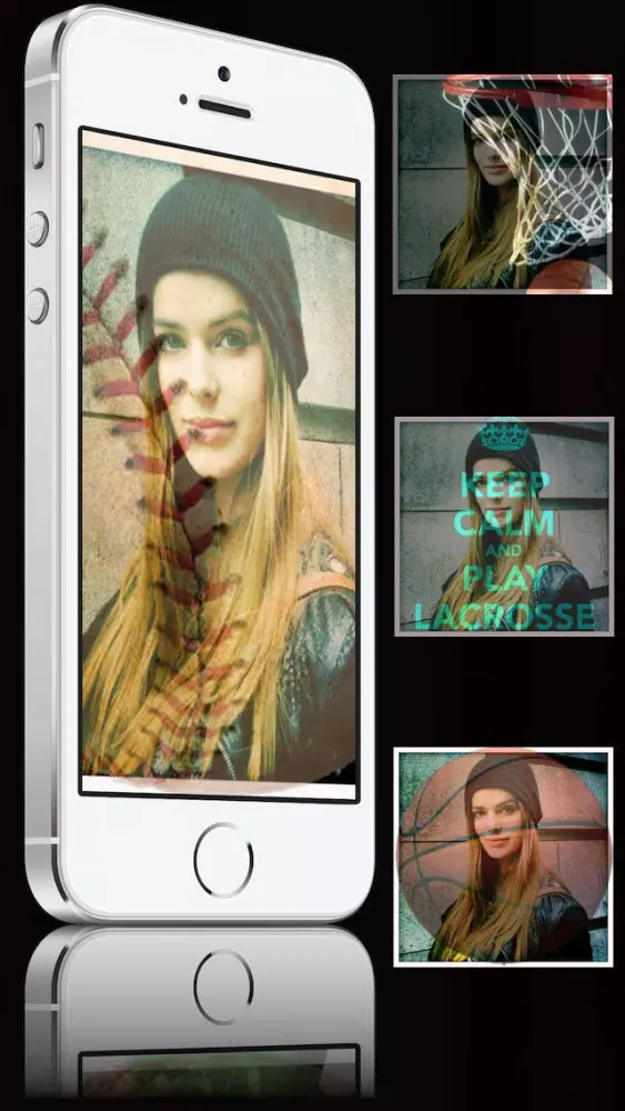 Tangkapan layar Sports Overlays - Blend sport textures into your photos