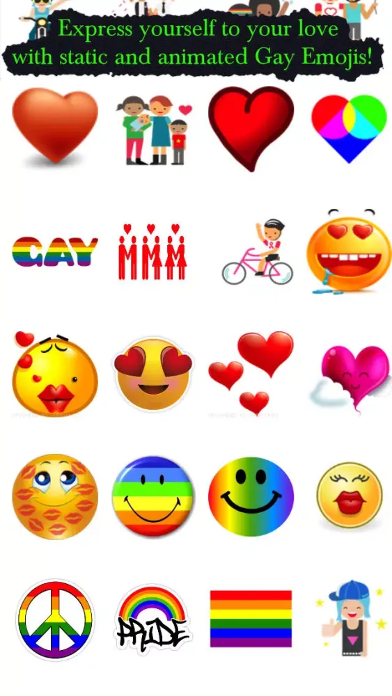 #Emojis Screenshots