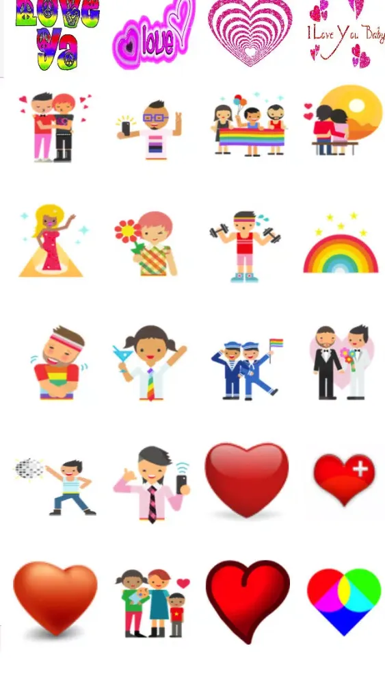 #Emojis Screenshots