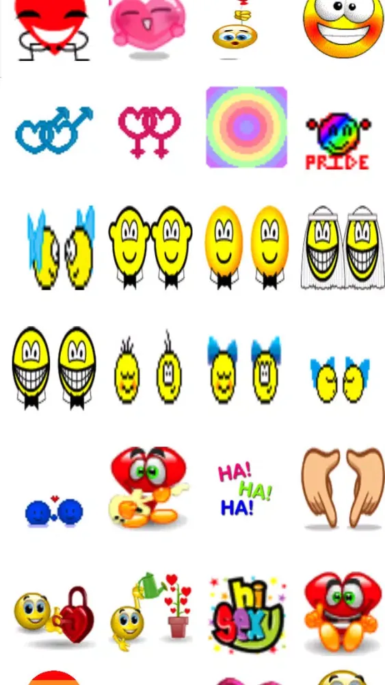 #Emojis Screenshots