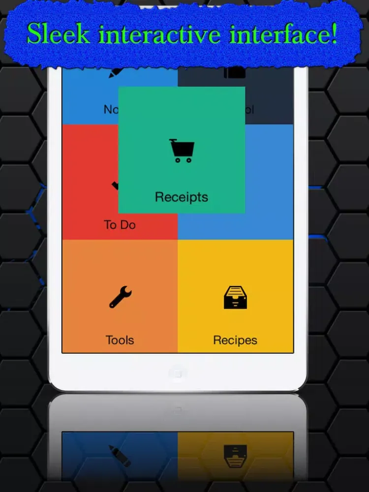 Organize Your Life - The best digital organizer tool to keep everything in one place to get organized iPad 應用截圖
