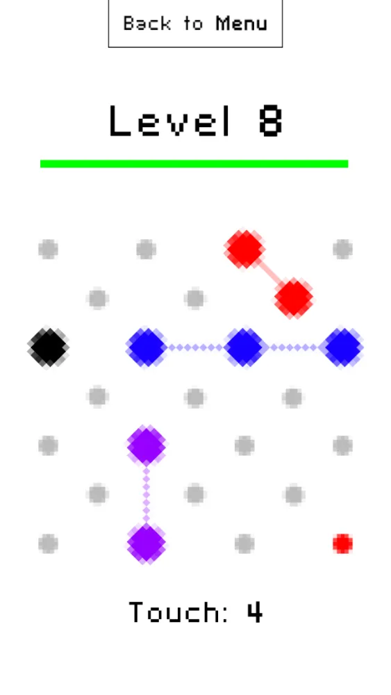 Tangkapan skrin Pixel Dots - Brain Challenge Game