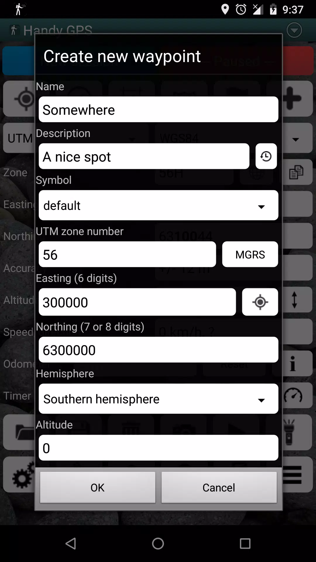 Handy GPS (subscription) Screenshots