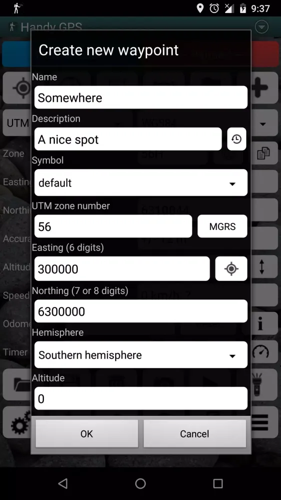 Handy GPS (subscription)应用截图