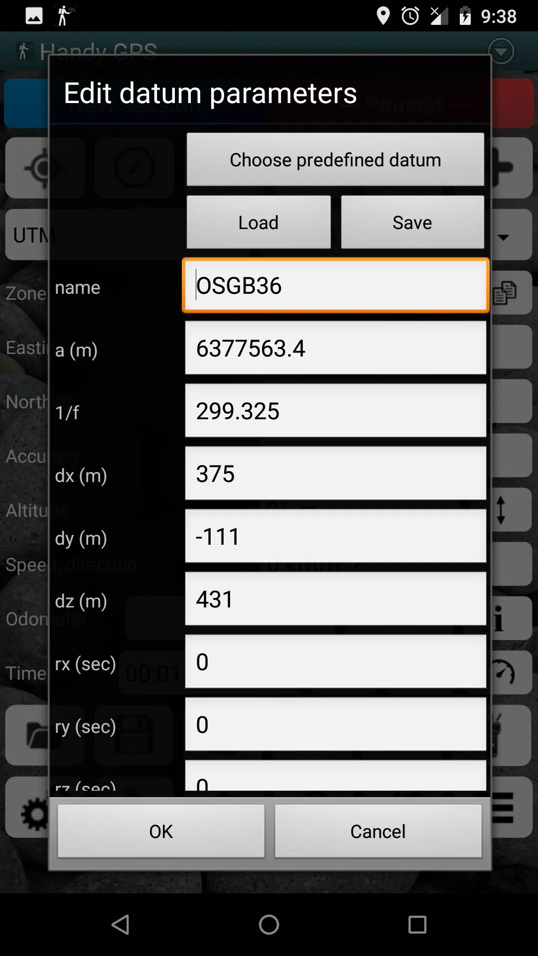 Handy GPS (subscription) Screenshots
