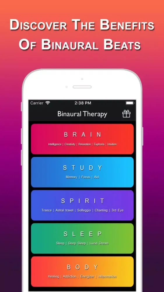 Скриншоты Binaural Beats - Meditation