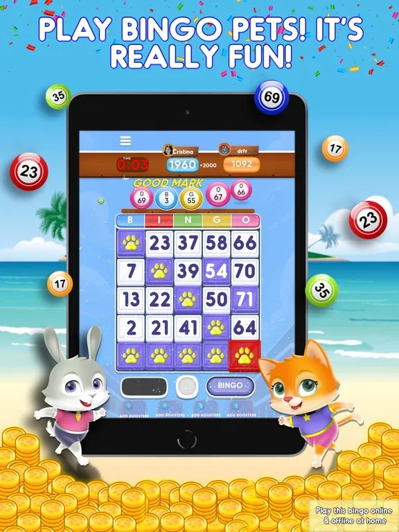 Bingo Pets 2023: holiday aloha iPad  স্ক্রিনশট
