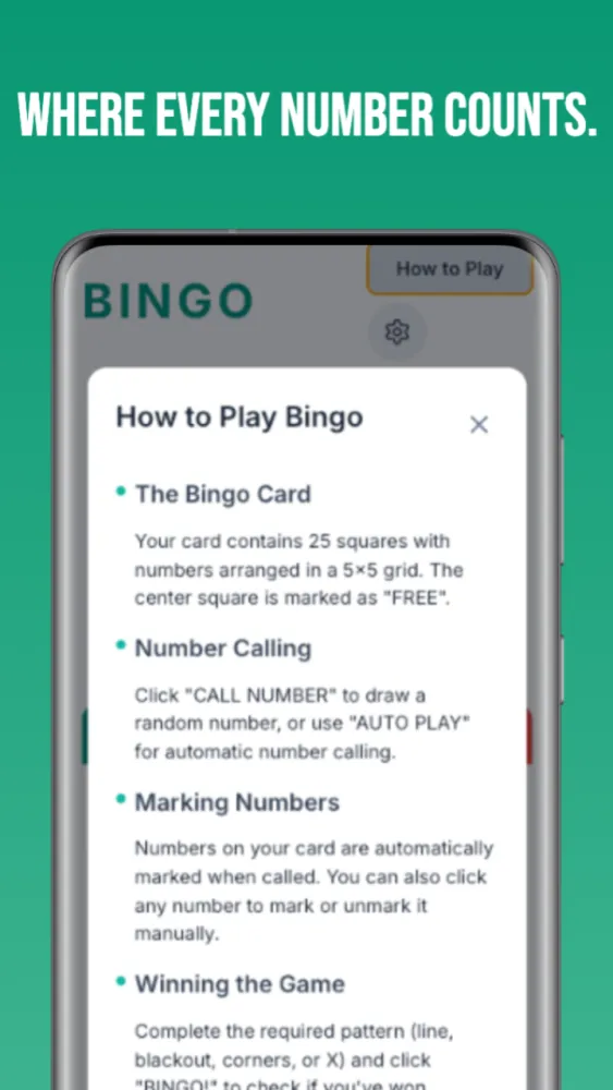 Bingo 101应用截图