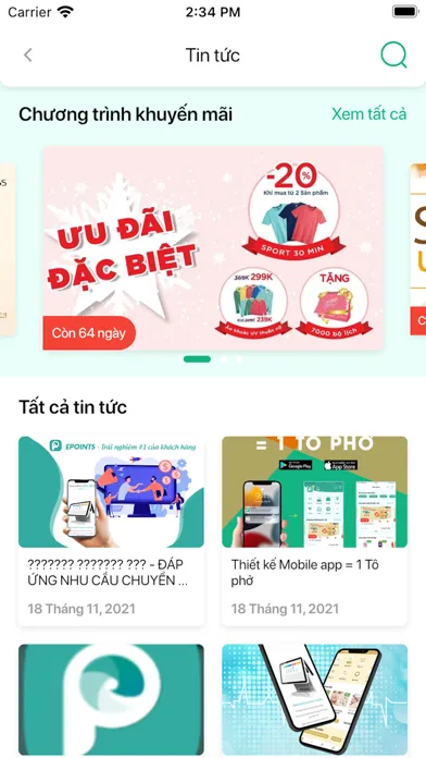 Screenshot di ePoints Ecom