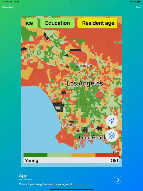 Neighborhood Facts iPad  Ekran Görüntüleri