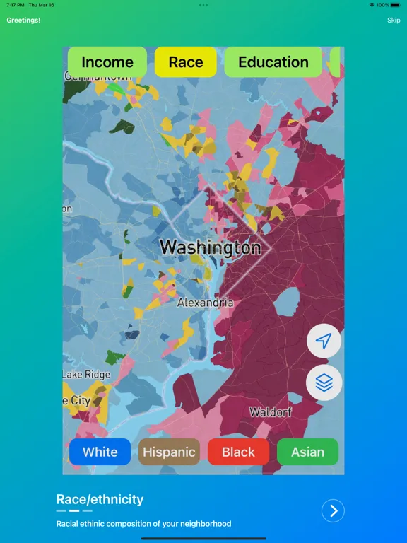 Neighborhood Facts iPad  Ekran Görüntüleri
