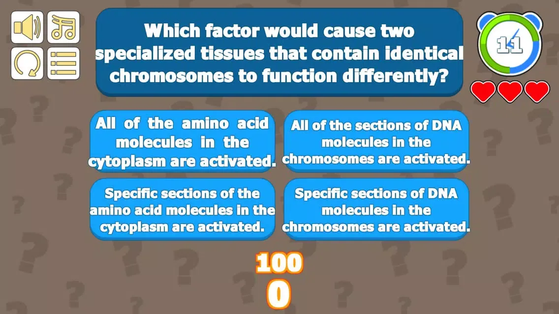 Bio Regents Challenge سکرین شاٹس