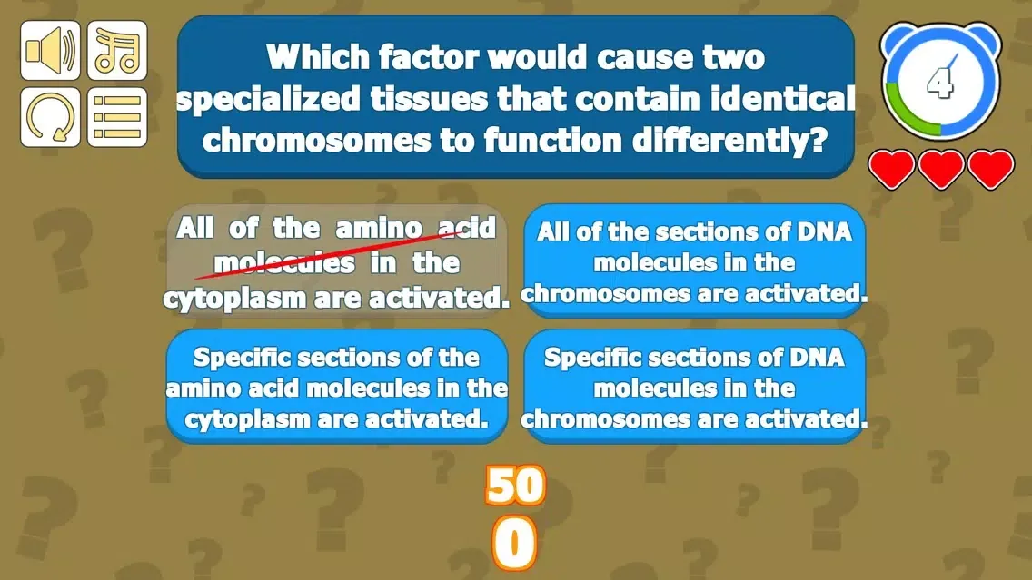 Bio Regents Challenge سکرین شاٹس