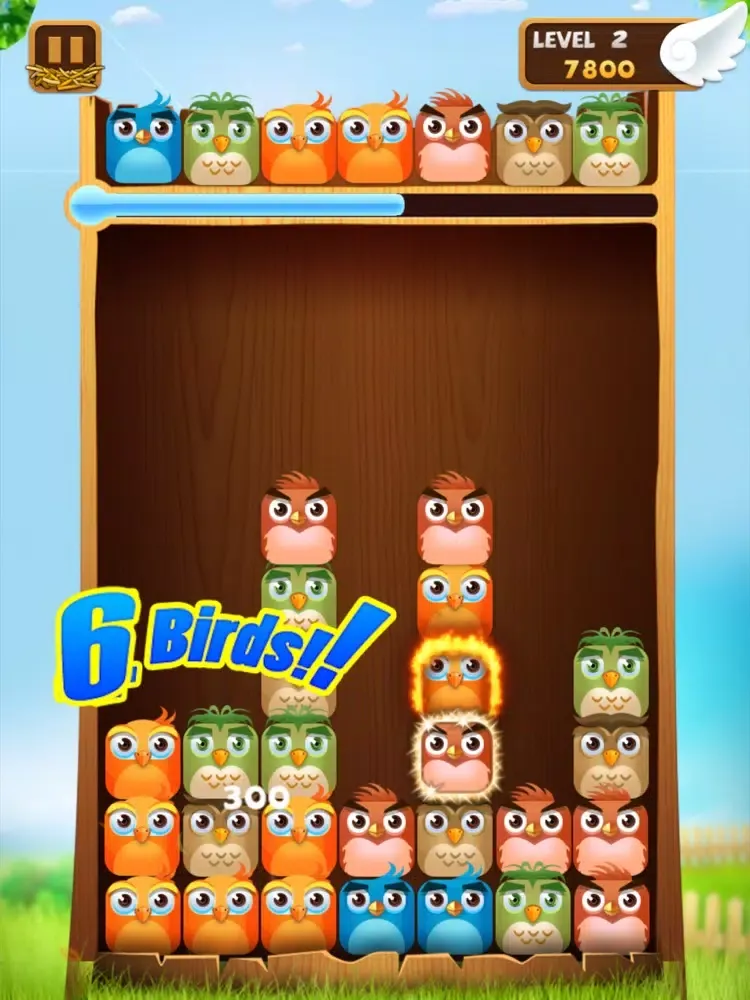 Pandora Birds - Merged & Crush iPad  Screenshots