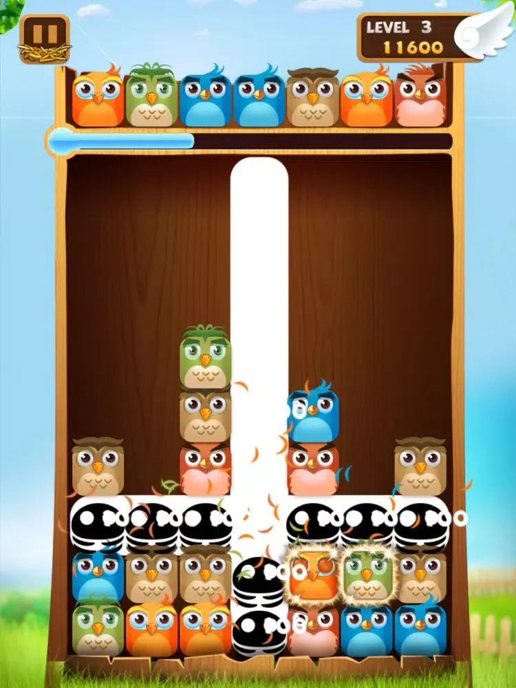 Pandora Birds - Merged & Crush iPad  Screenshots