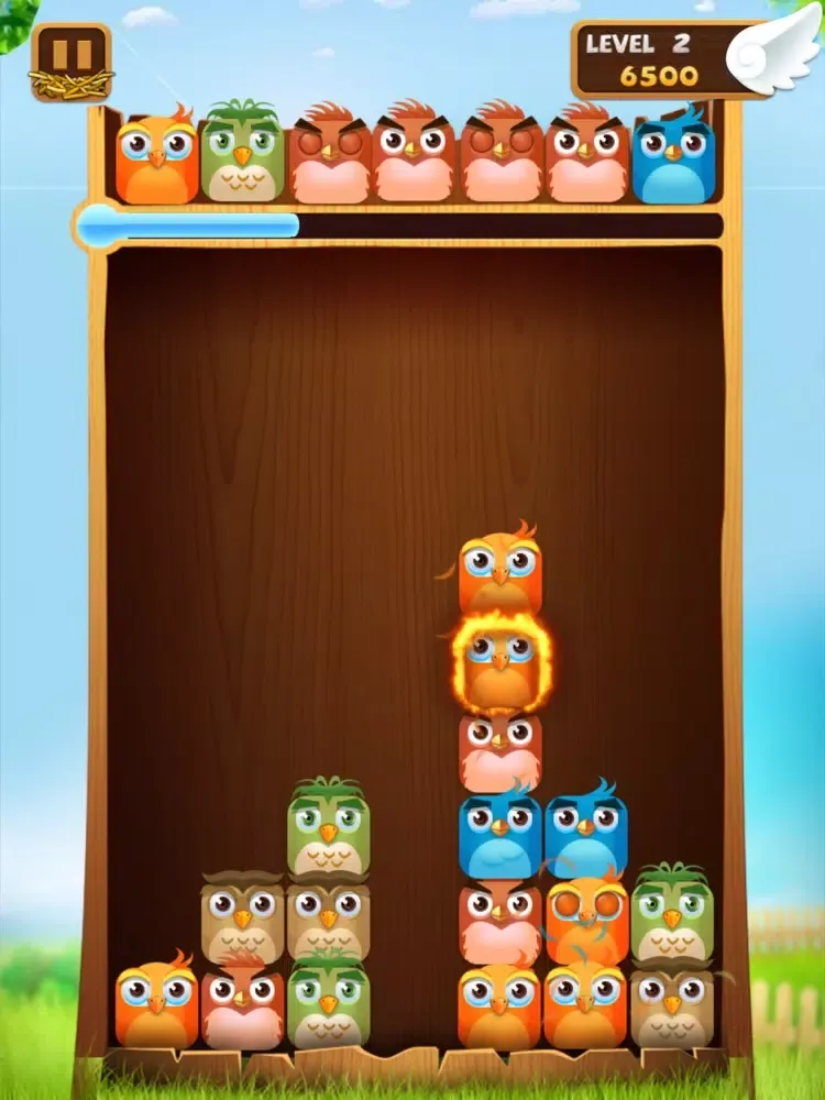 Pandora Birds - Merged & Crush iPad  Screenshots