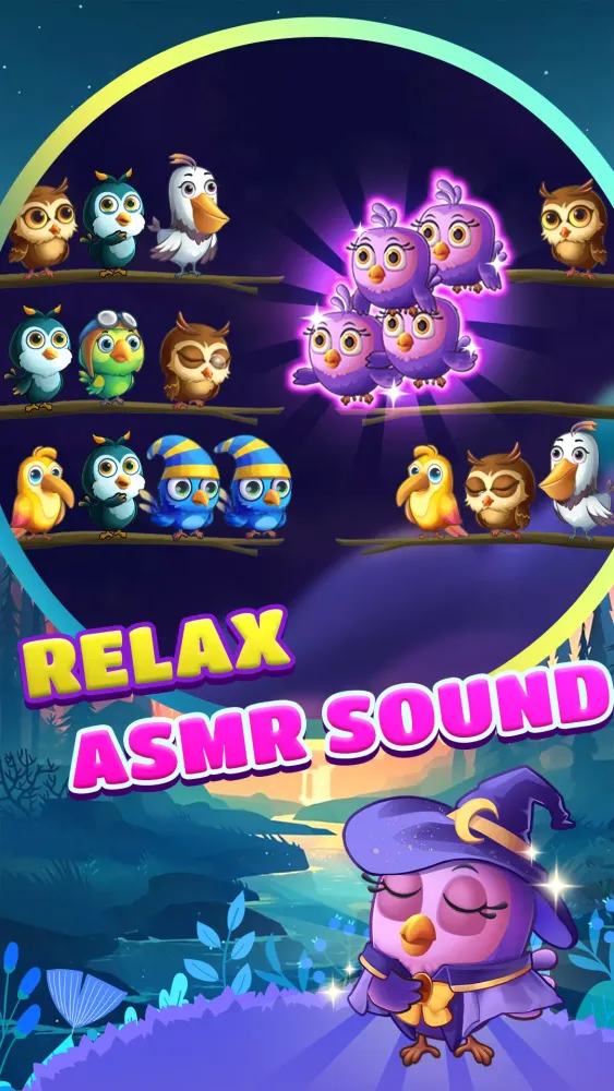 Bird Sort Puzzle应用截图
