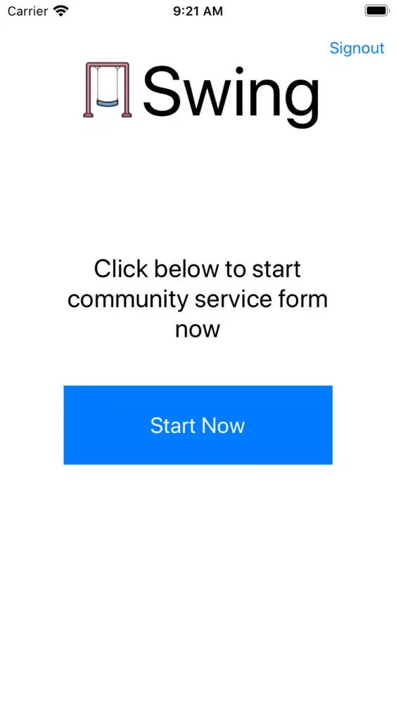 Swing Community Service স্ক্রিনশট