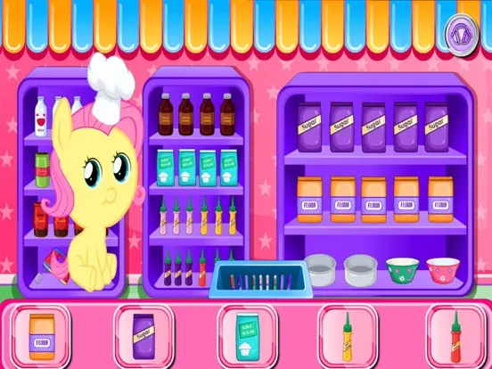 Zrzuty ekranu My birthday pony little cake iPad 