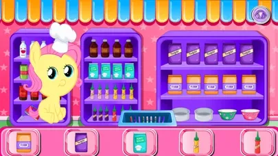 Zrzuty ekranu My birthday pony little cake