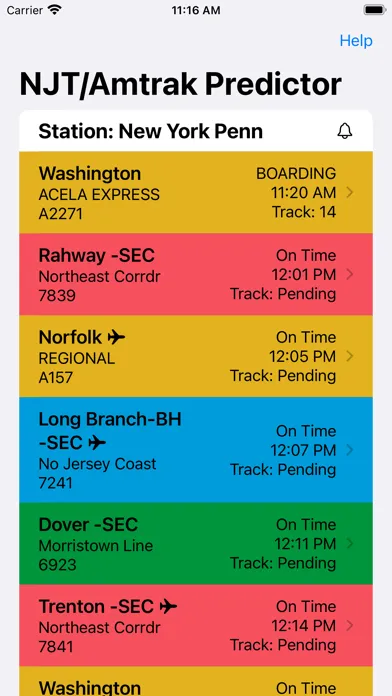 Choo Choo Tracker Screenshots