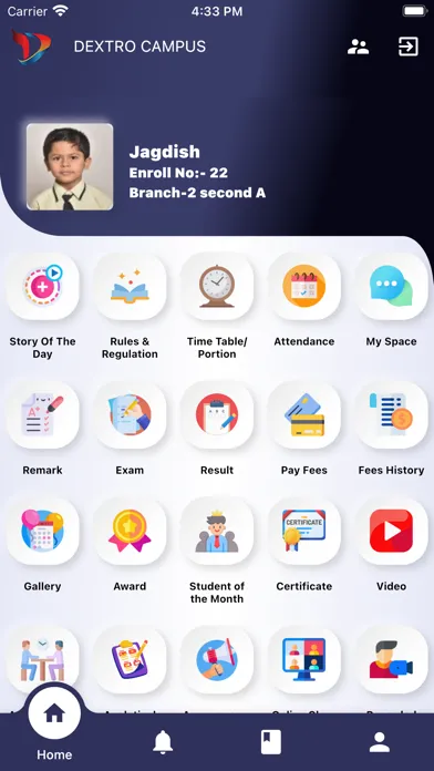 Capturas de pantalla de Dextro Campus (SA)