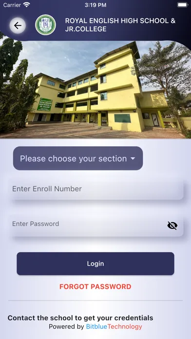 ROYAL ENG HIGH SCHOOL & JR CLG स्क्रीनशॉट
