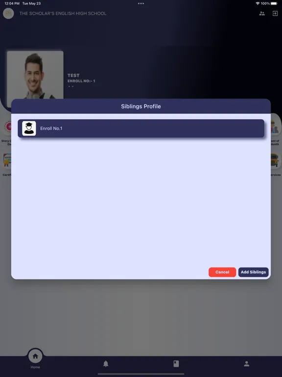 SCHOLAR'S ENGLISH HIGH SCHOOL iPad  سکرین شاٹس