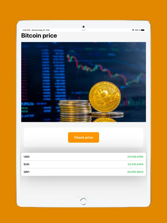 Bitcoin: Code crypto investing iPad 应用截图