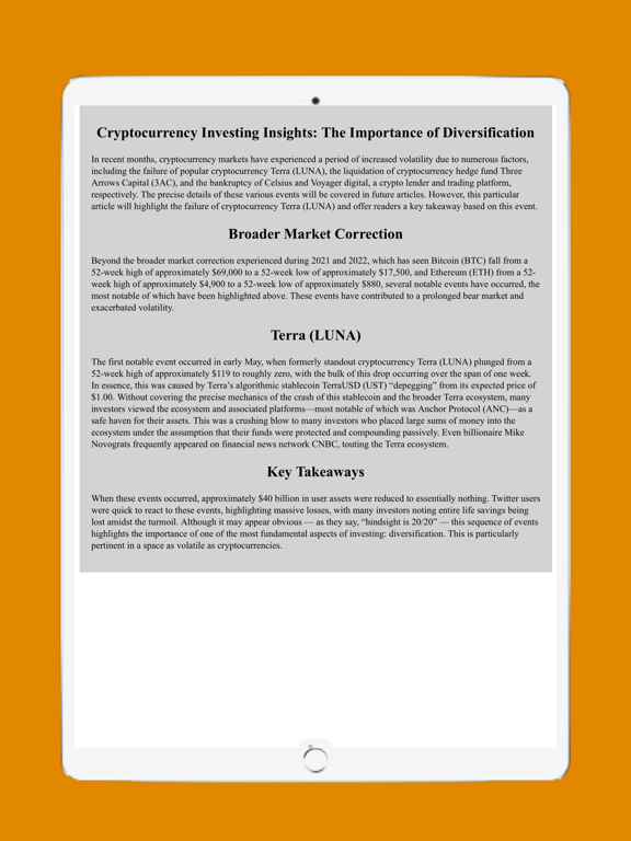 Bitcoin: Code crypto investing iPad  Screenshots