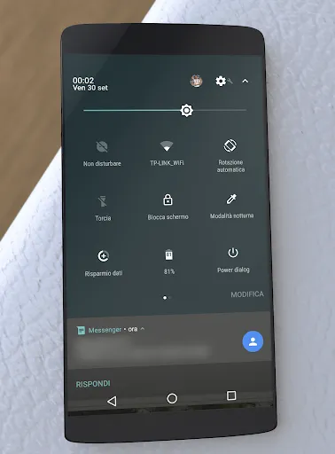aospUI Gray, Substratum Dark t स्क्रीनशॉट